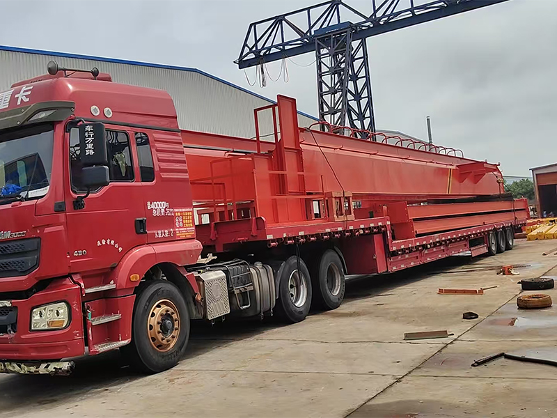 全包廂電動葫蘆門式起重機(jī)MHx5-29m 制作完成  裝完發(fā)車